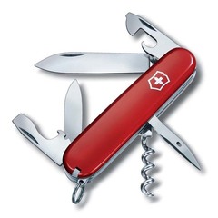 Фото Нож перочинный Victorinox Spartan, сталь X55CrMo14, рукоять Cellidor®, красный, 12 функций, 91мм