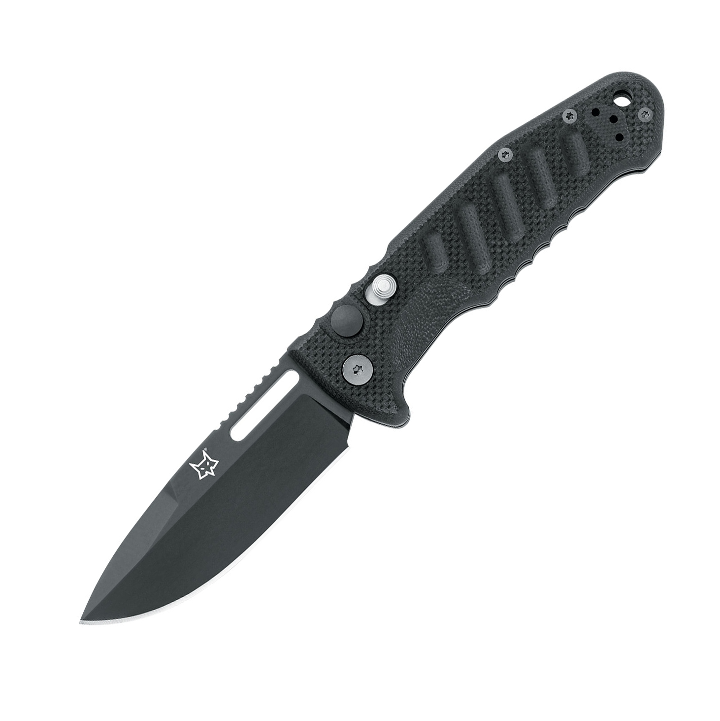 Складной нож Fox The Smarty, сталь N690, рукоять стеклотекстолит G-10, чёрный