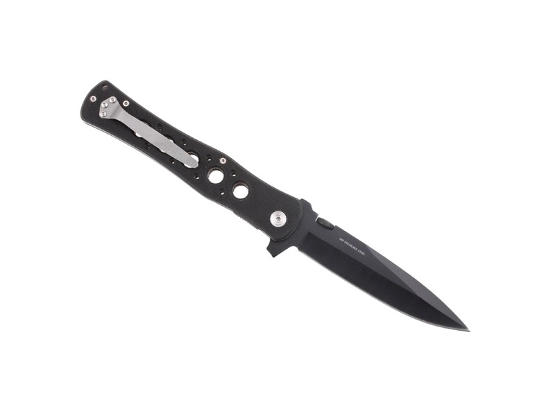 Нож складной Magnum Power Ranger - Boker 01MB219, сталь 440A Titanium Nitride, рукоять стеклотекстолит G10, чёрный - фото 8