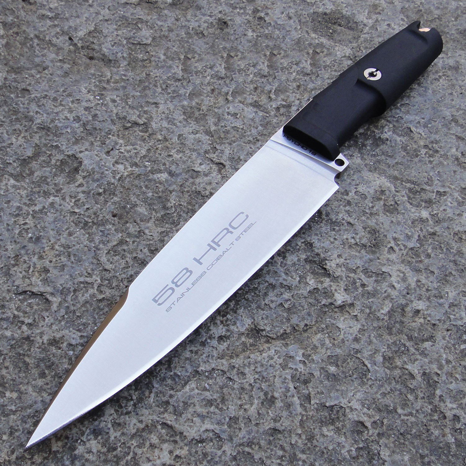 Полевой поварской нож Extrema Ratio Psycho 19 Satin, сталь Bhler N690, рукоять Forprene® - фото 3