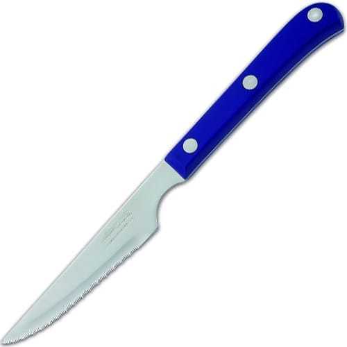 Нож для стейка 11,5 см, рукоять синяя, Mesa