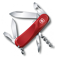 Фото Нож перочинный Victorinox Evolution S101, сталь X50CrMoV15, рукоять нейлон, красный