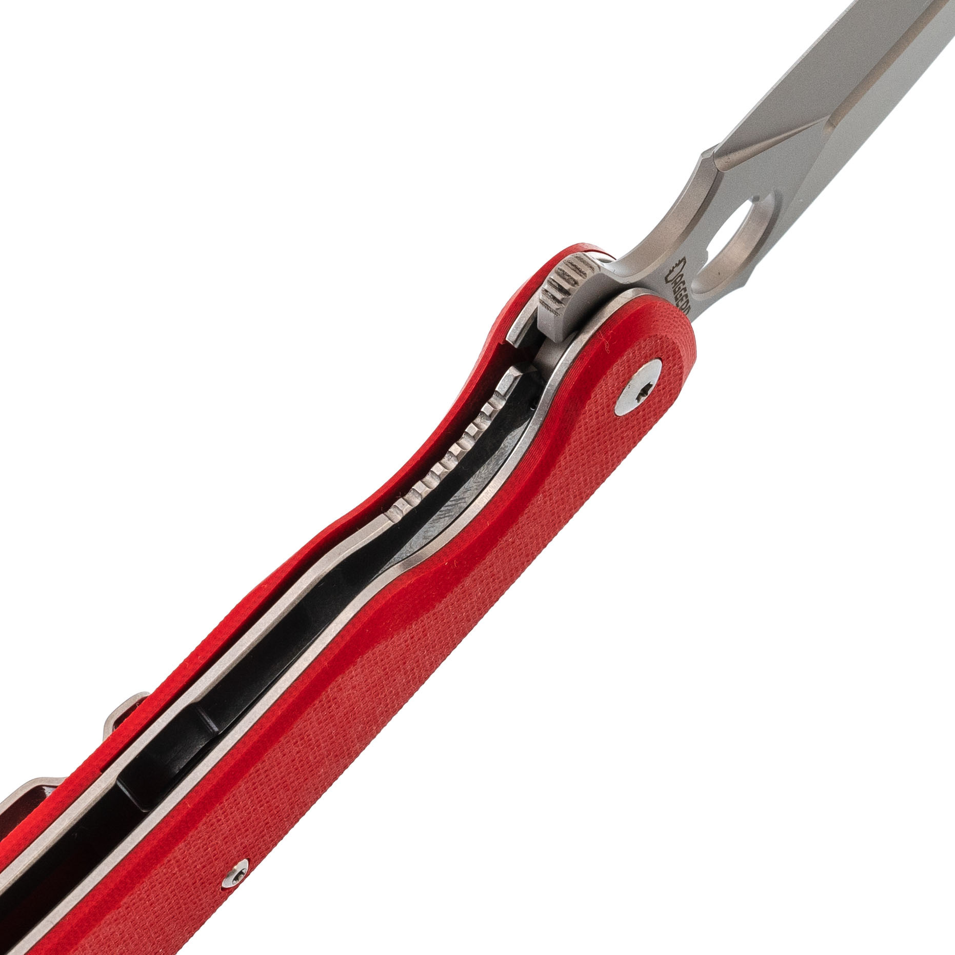фото Складной нож arrow red bb, сталь d2, рукоять g10 daggerr