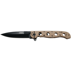 Фото Складной нож CRKT M16, сталь черная 12С27, рукоять сталь 2CR13