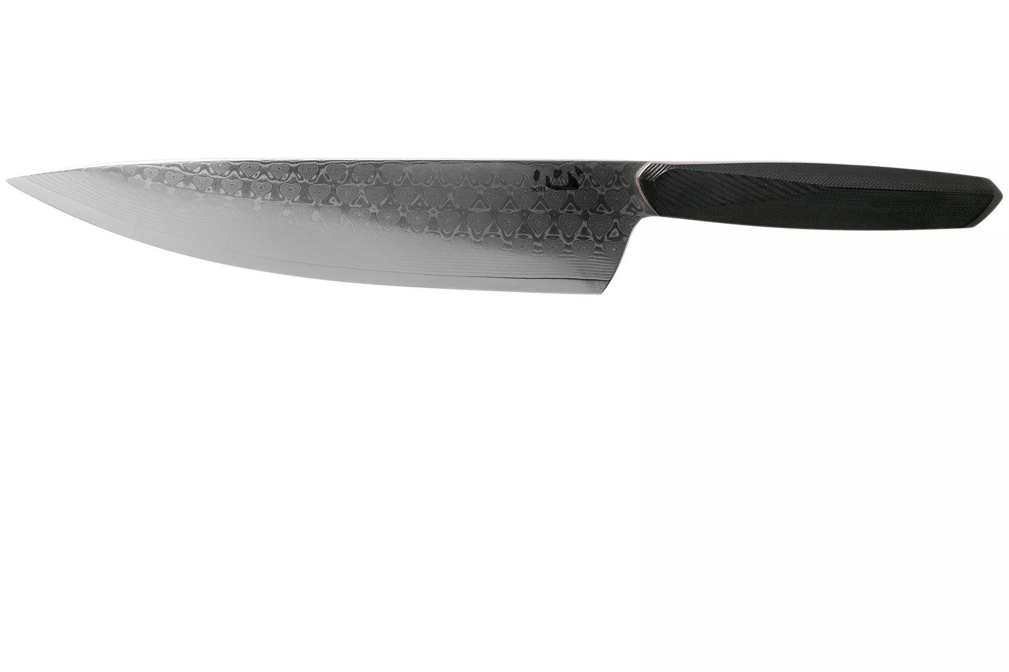 Нож кухонный Xin Cutlery Chef XC126 215мм, сталь VG-10, рукоять черно-красная G10 - фото 2