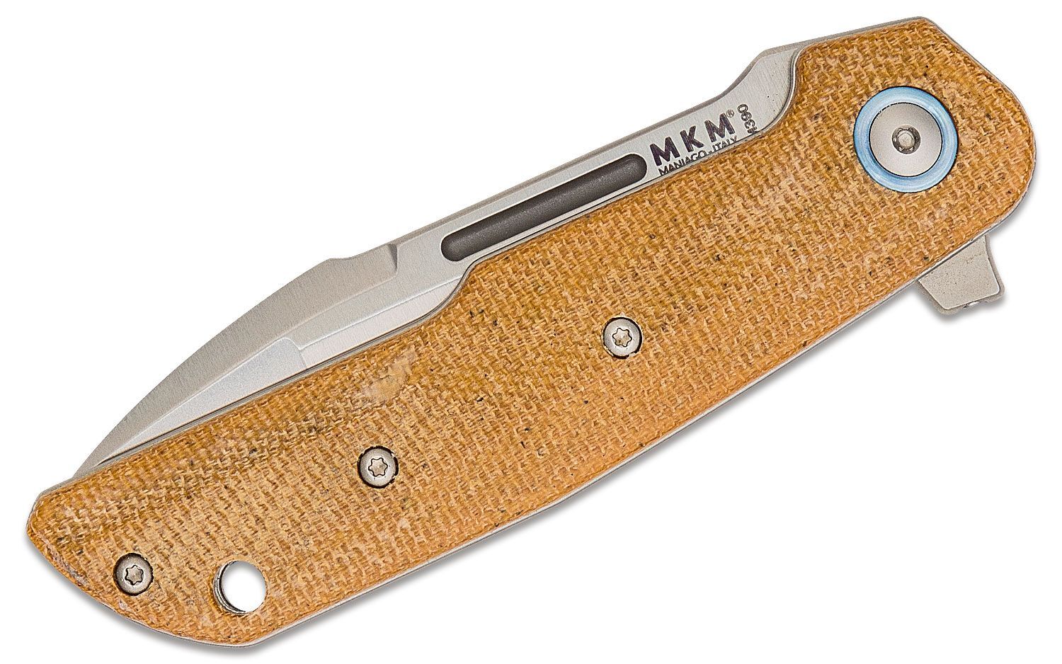 Складной нож MKM Clap, сталь M390, рукоять микарта - фото 2