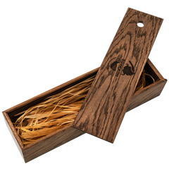 Фото Подарочная коробка для  ножей, дуб