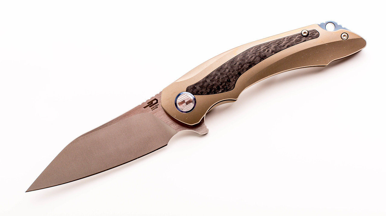 фото Складной нож bestech pterodactyl bt1801c, сталь cpm-s35vn, рукоять титан bestech knives