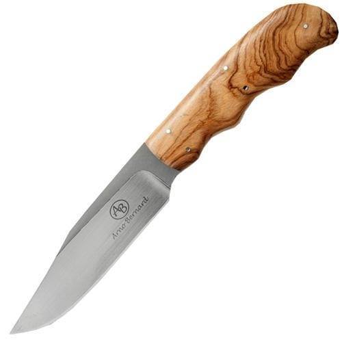 Нож с фиксированным клинком Arno Bernard Vulture, сталь N690, рукоять Spalted Maple - фото 1