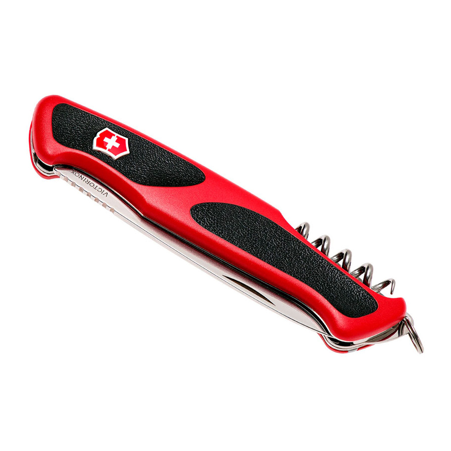 Нож перочинный Victorinox RangerGrip 52 0.9523.C 130мм 5 функций красно-чёрный - фото 6