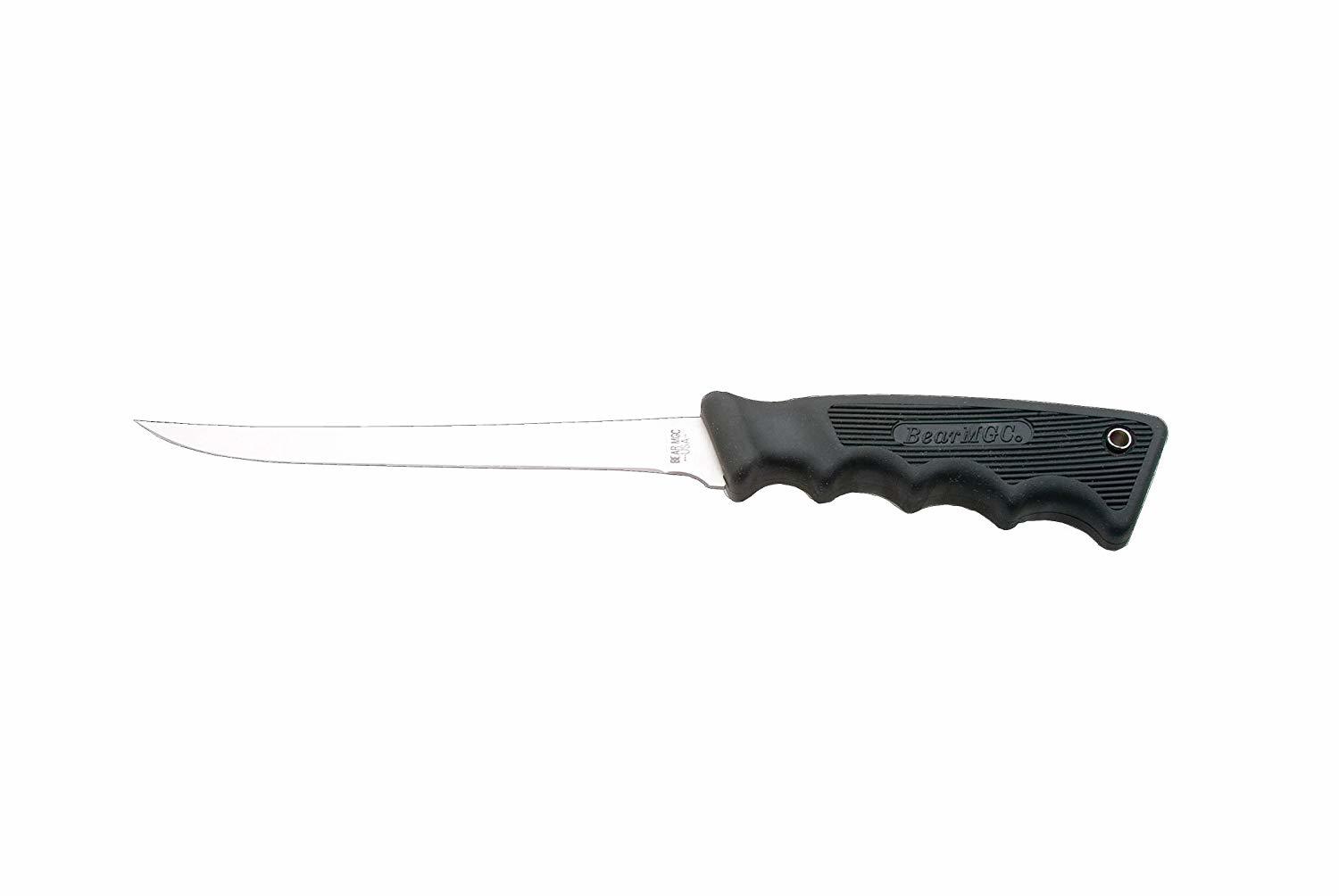Нож филейный Bear & Son, Power Grip Fillet, 466, углеродистая нержавеющая сталь от Ножиков