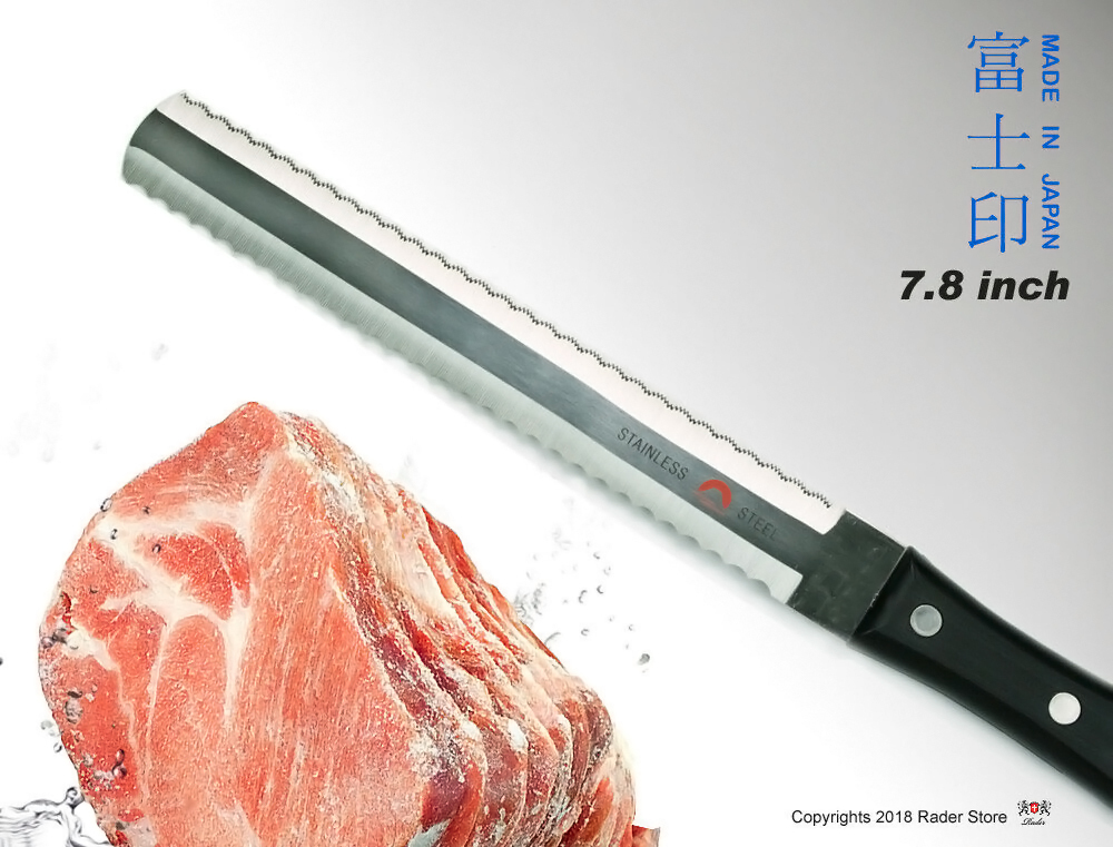 Нож кухонный для замороженной пищи, Special series,Tojiro, FG-3400, сталь AUS-8 - фото 4