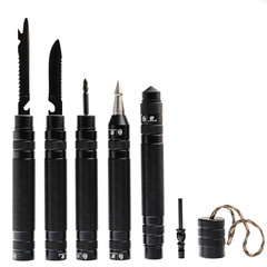 Фото Тактический набор для выживания GROM BLACK 12-в-1, HX OUTDOORS