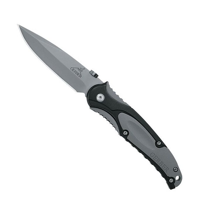 Складной нож Gerber PR 3.0, сталь 420HC, рукоять термопластик GFN, чёрно-серый - фото 3