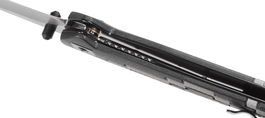 Полуавтоматический складной нож Hyperspeed, CRKT 7020, сталь 8Cr14MoV Black Oxide Coating, рукоять термопластик GRN - фото 10