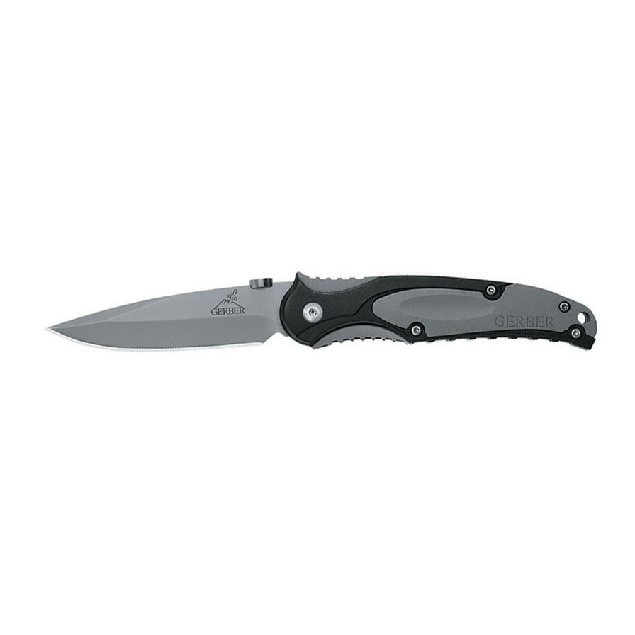 Складной нож Gerber PR 3.0, сталь 420HC, рукоять термопластик GFN, чёрно-серый - фото 4