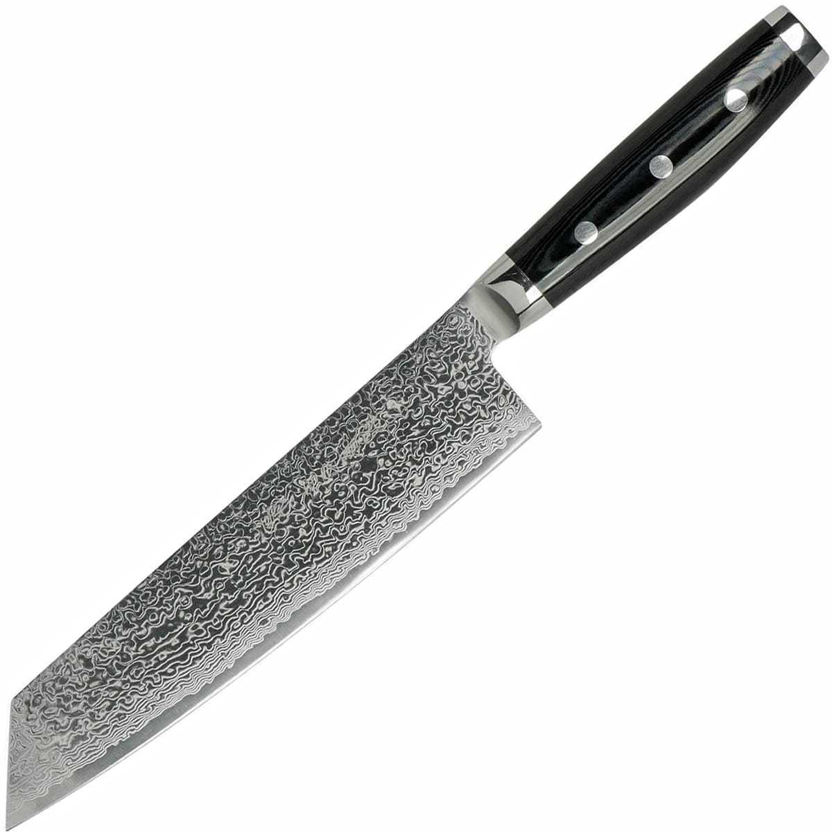 Нож кухонный «Kiritsuke» 20 см, серия «GOU» (101 слой) дамасская сталь - фото 1