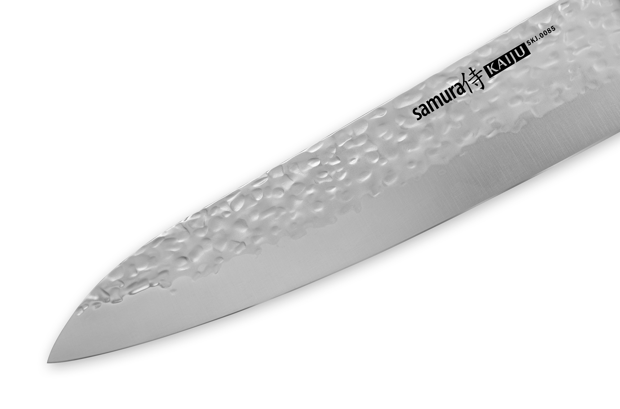 Нож кухонный Samura KAIJU Шеф - SKJ-0085, сталь AUS-8, рукоять дерево, 210 мм - фото 2