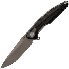 Фото Складной нож Tulay Rikeknife, сталь 154CM, Black G10/Carbon Fiber