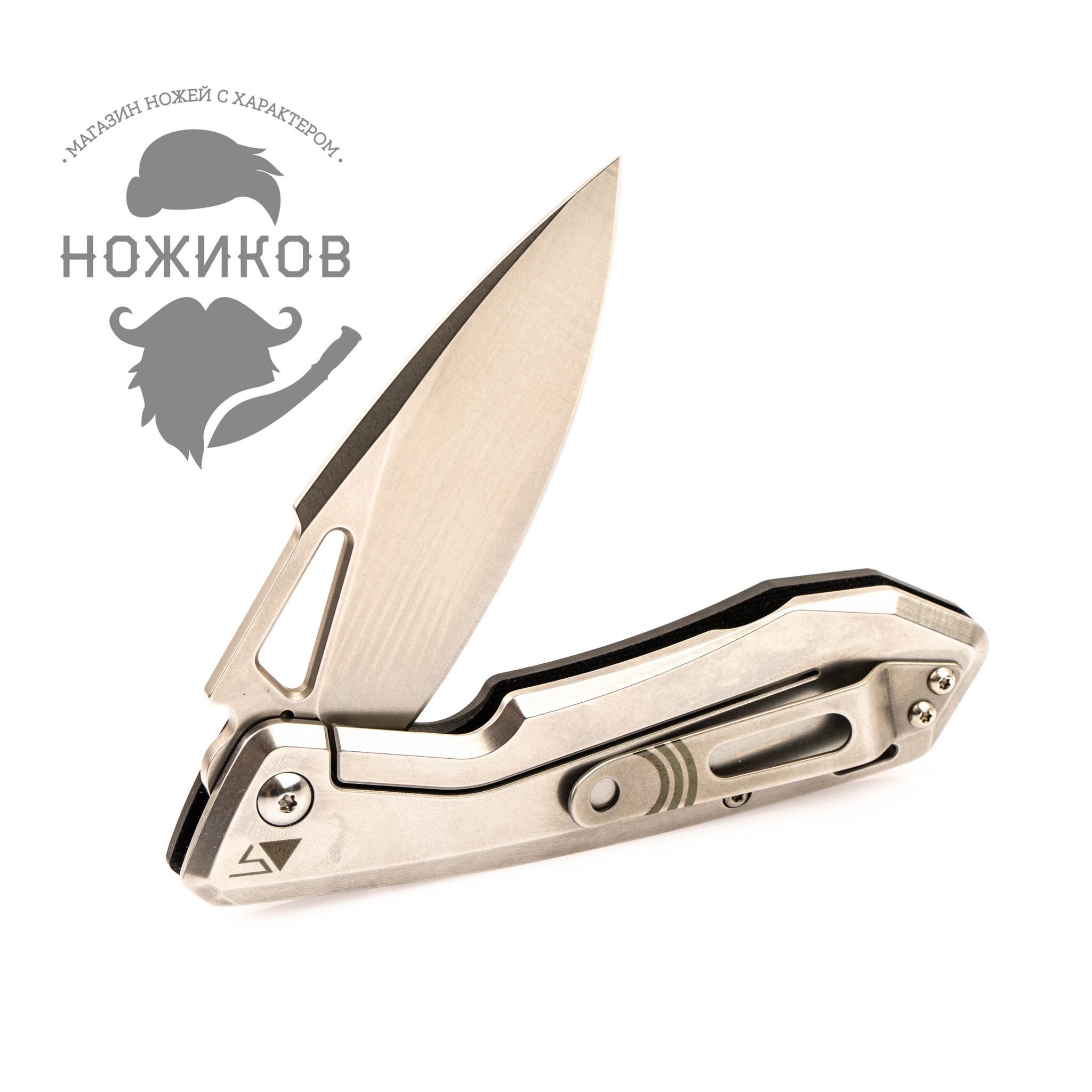 Складной нож Pelican, сталь D2, рукоять G10 от Ножиков