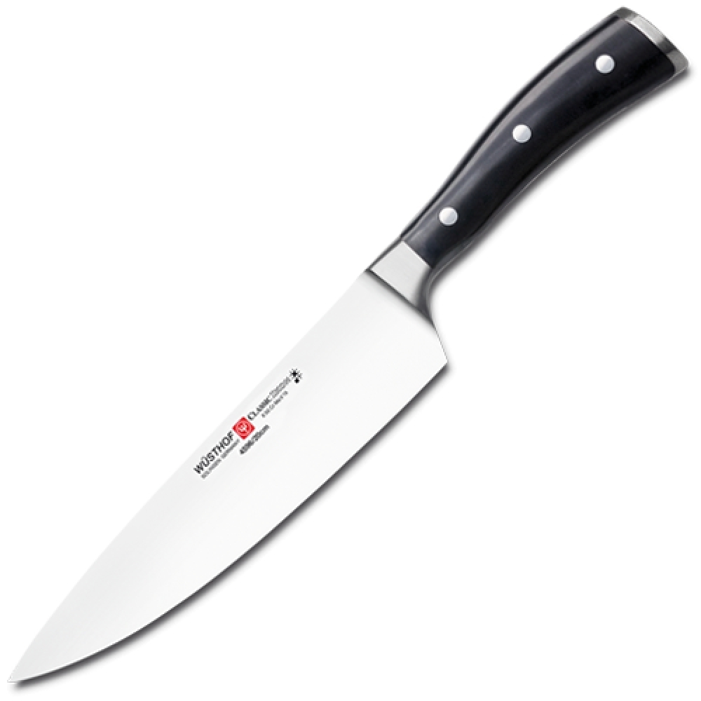 Нож Шефа Classic Ikon 4596/20 WUS, 200 мм titbit джерки для собак мясные из курицы меню от шефа 70г