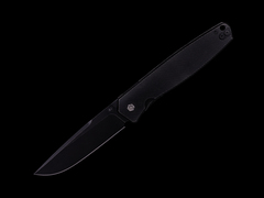 Фото Складной нож Dr.Tech W4194TB, сталь D2, рукоять титан, черный