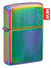 Фото Зажигалка ZIPPO Classic с покрытием Multi Color, латунь/сталь, разноцветная