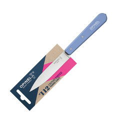 Фото Нож столовый Opinel №112, деревянная рукоять, блистер, нержавеющая сталь, голубой