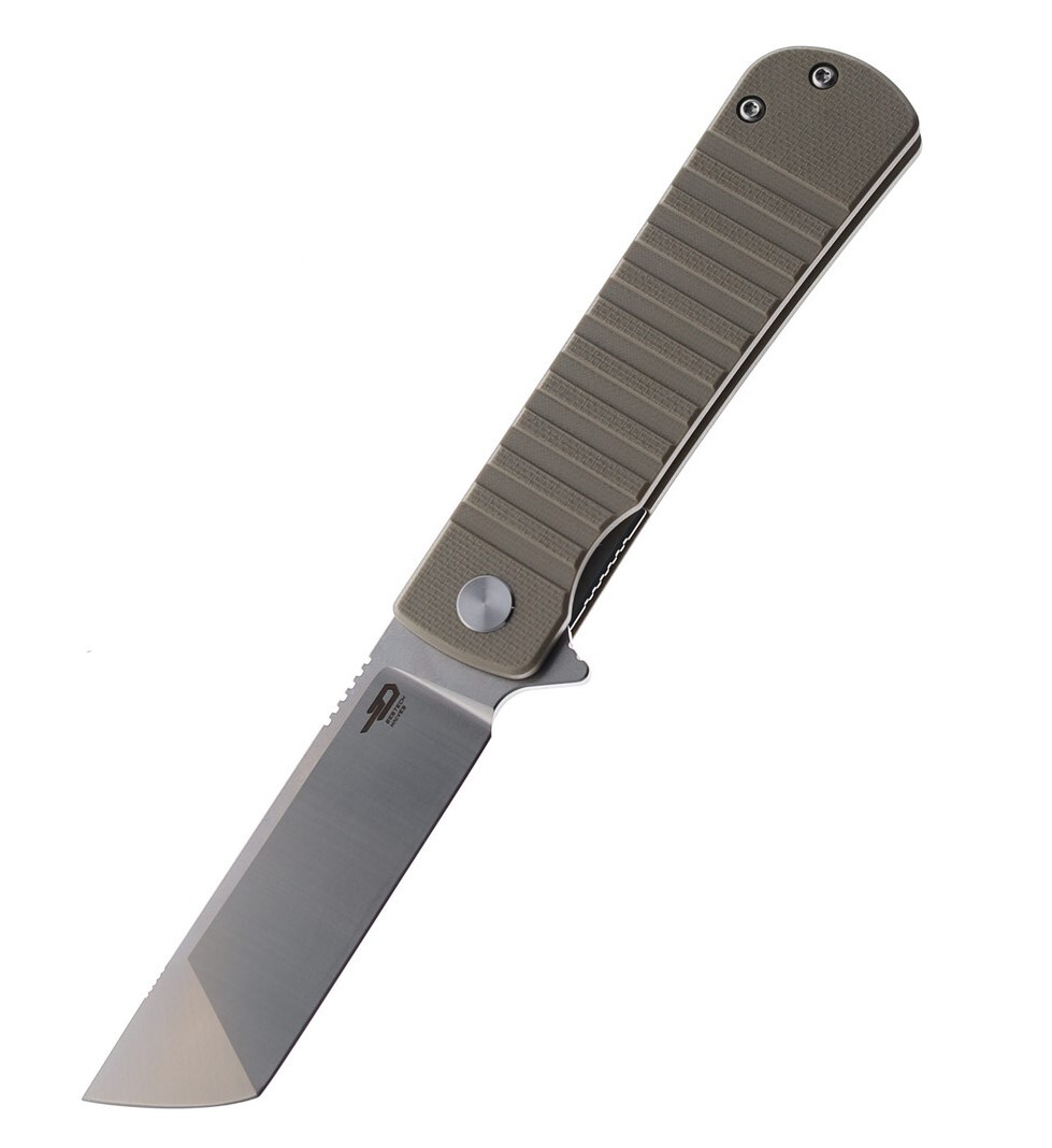 Складной нож Bestech Titan, сталь D2, рукоять G10 - фото 1