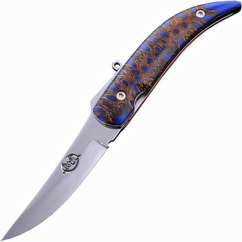 Складной нож Citadel Trey Thum, сталь N690, рукоять Banksia Blue