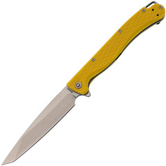 Фото Складной нож Daggerr Shogun, сталь 8Cr14MoV, рукоять FRN, желтый