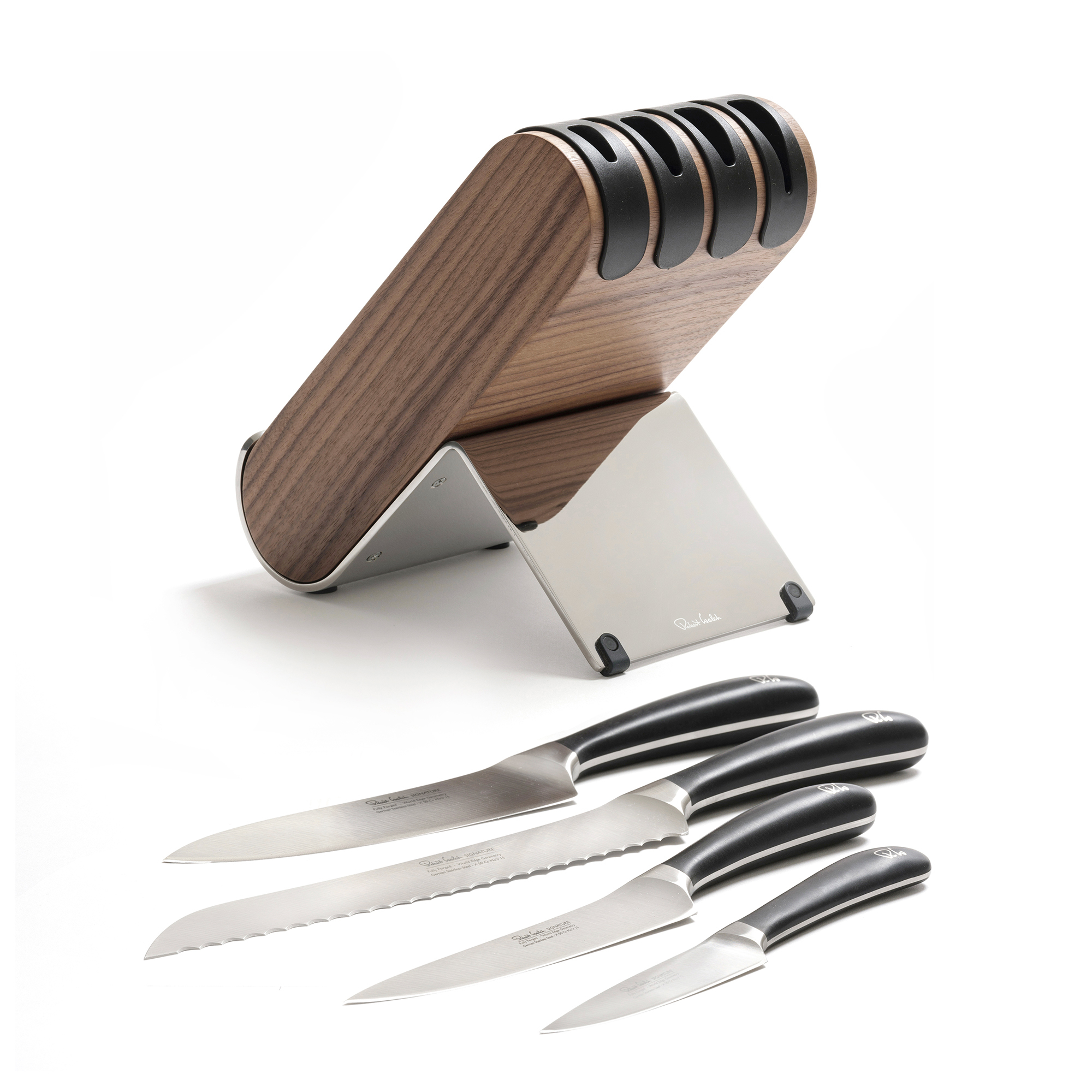 Набор кухонных ножей 4 шт на подставке SIGQW2091V/5 - фото 2
