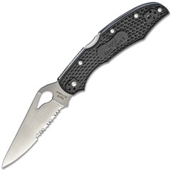 Фото Нож складной Spyderco Byrd Cara Cara 2, сталь 8Cr13MoV, рукоять черный термопластик FRN