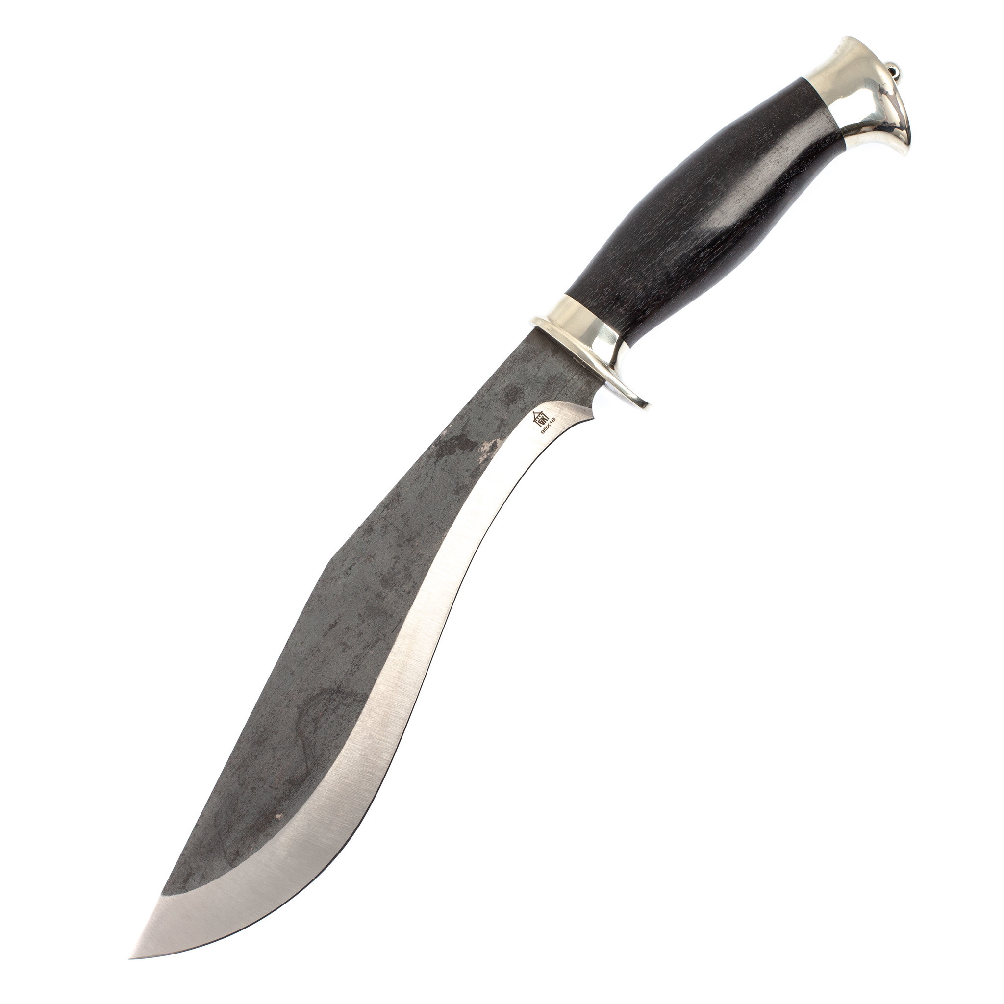 Нож Кукри, сталь 95х18, граб - фото 2