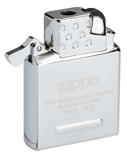 Газовый вставной блок для широкой зажигалки Zippo, нержавеющая сталь - фото 1