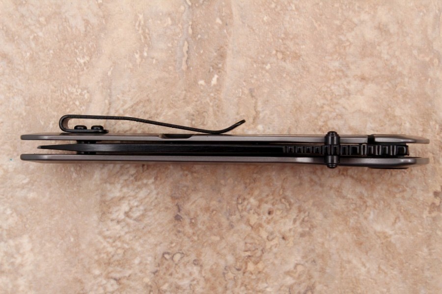 Складной полуавтоматический нож Kershaw Grid K2200, сталь 8Cr13MoV, рукоять нержавеющая сталь - фото 3