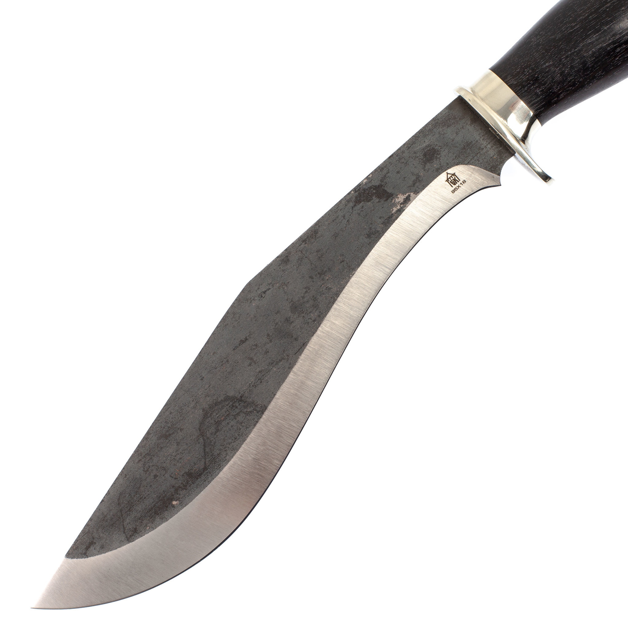 Нож Кукри, сталь 95х18, граб - фото 3