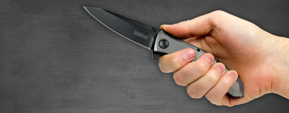 Складной полуавтоматический нож Kershaw Grid K2200, сталь 8Cr13MoV, рукоять нержавеющая сталь - фото 7