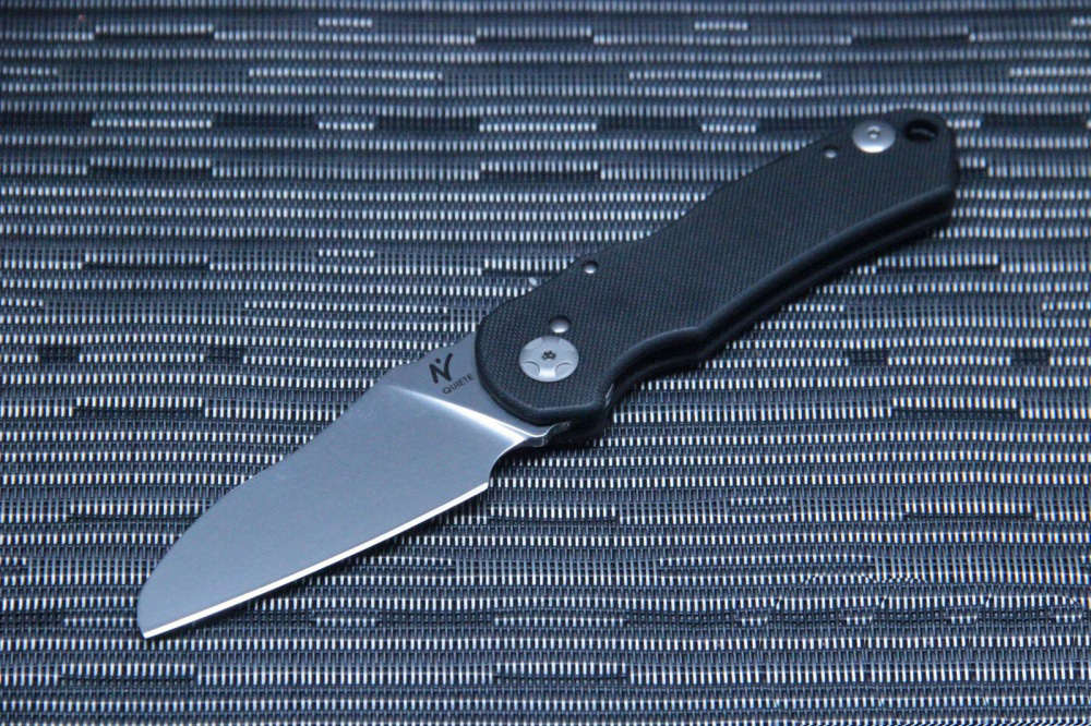 Складной нож Fantoni, Nilte Quiete, FAN/QUIETEMirBk, сталь Sandvik 14C28N, рукоять стеклотекстолит G-10 от Ножиков