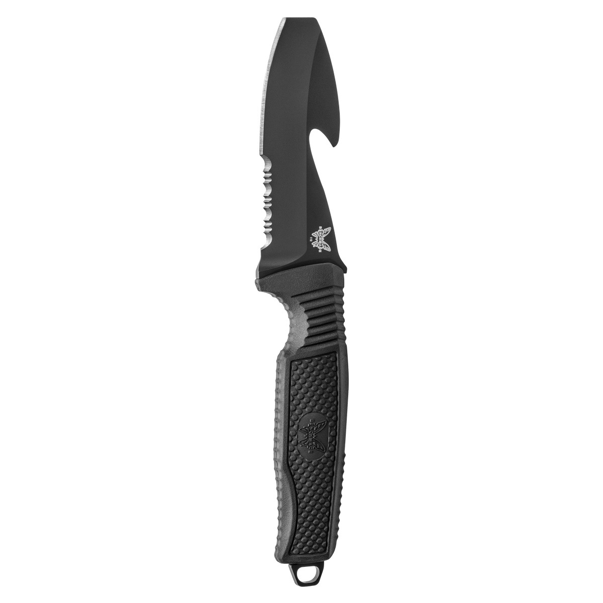 Нож Benchmade Fixed Dive Knife, сталь N680, рукоять резина - фото 1