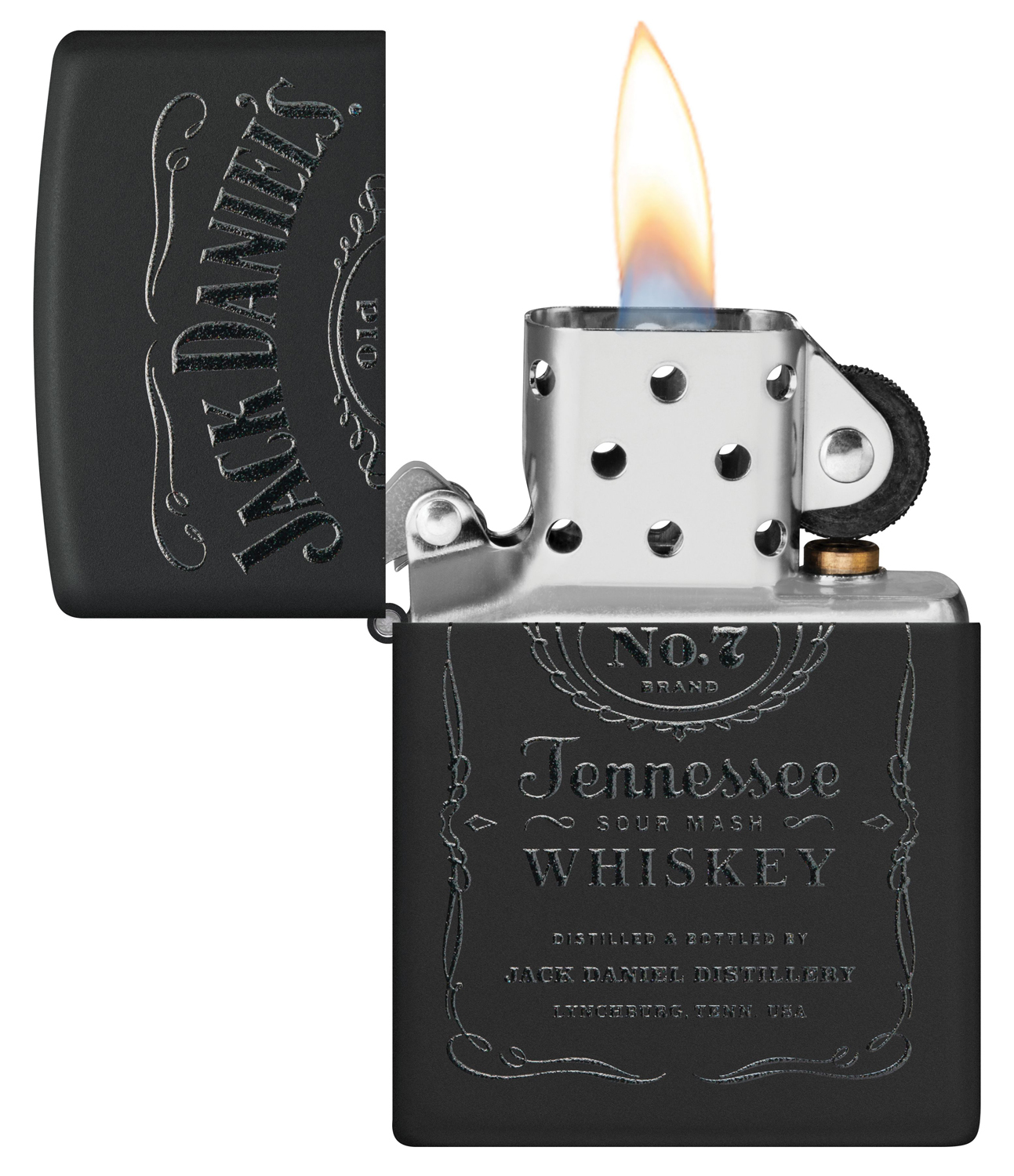Подарочный набор Jack Daniels®: зажигалка и кожаный чехол ZIPPO 48460 - фото 3