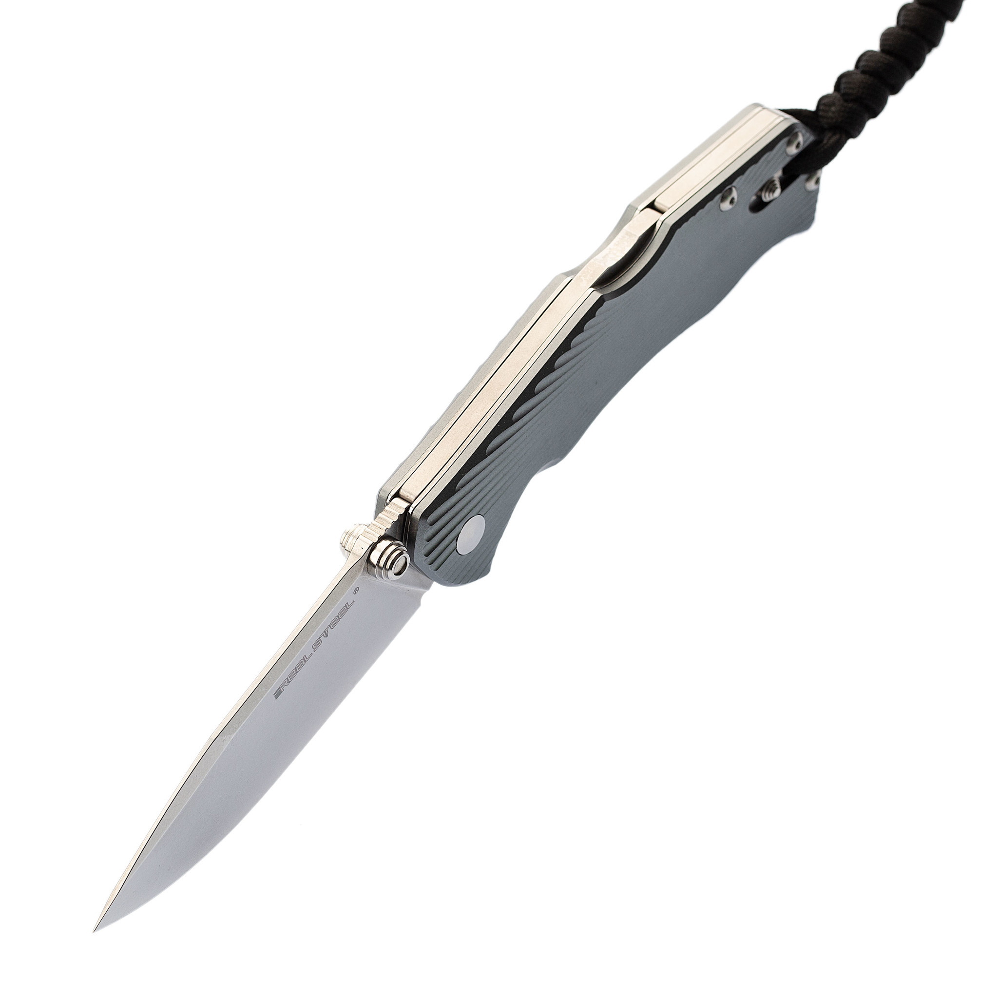 Складной нож RealSteel H7 Special Edition Grey, сталь 14C28N, рукоять алюминий от Ножиков