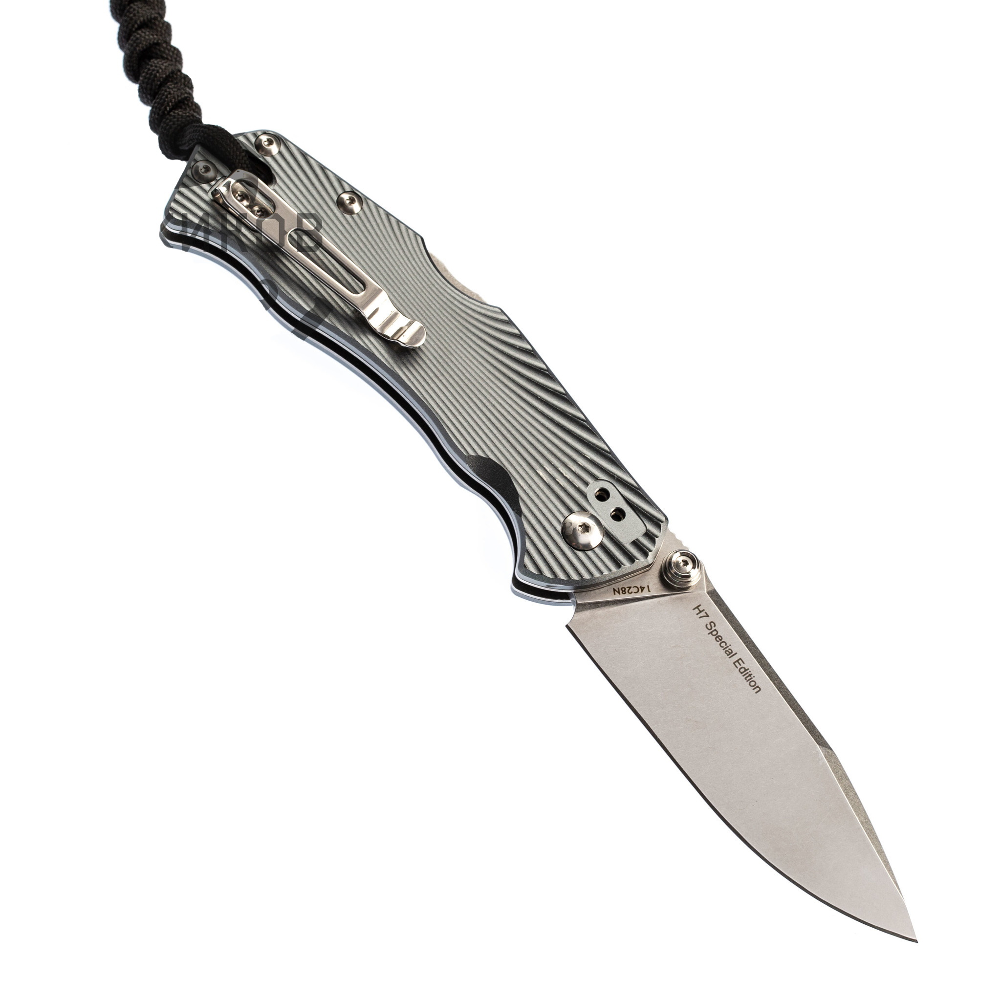 Складной нож RealSteel H7 Special Edition Grey, сталь Sandvik 14C28N - фото 3