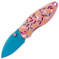 Фото Нож складной Mr.Blade Rexbo Gen.2 Doughnut, сталь D2 BL, рукоятка G10 Pink