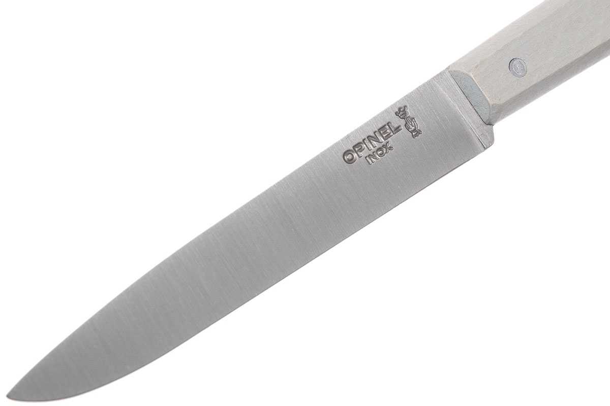 Нож столовый Opinel №125, нержавеющая сталь, серый - фото 2