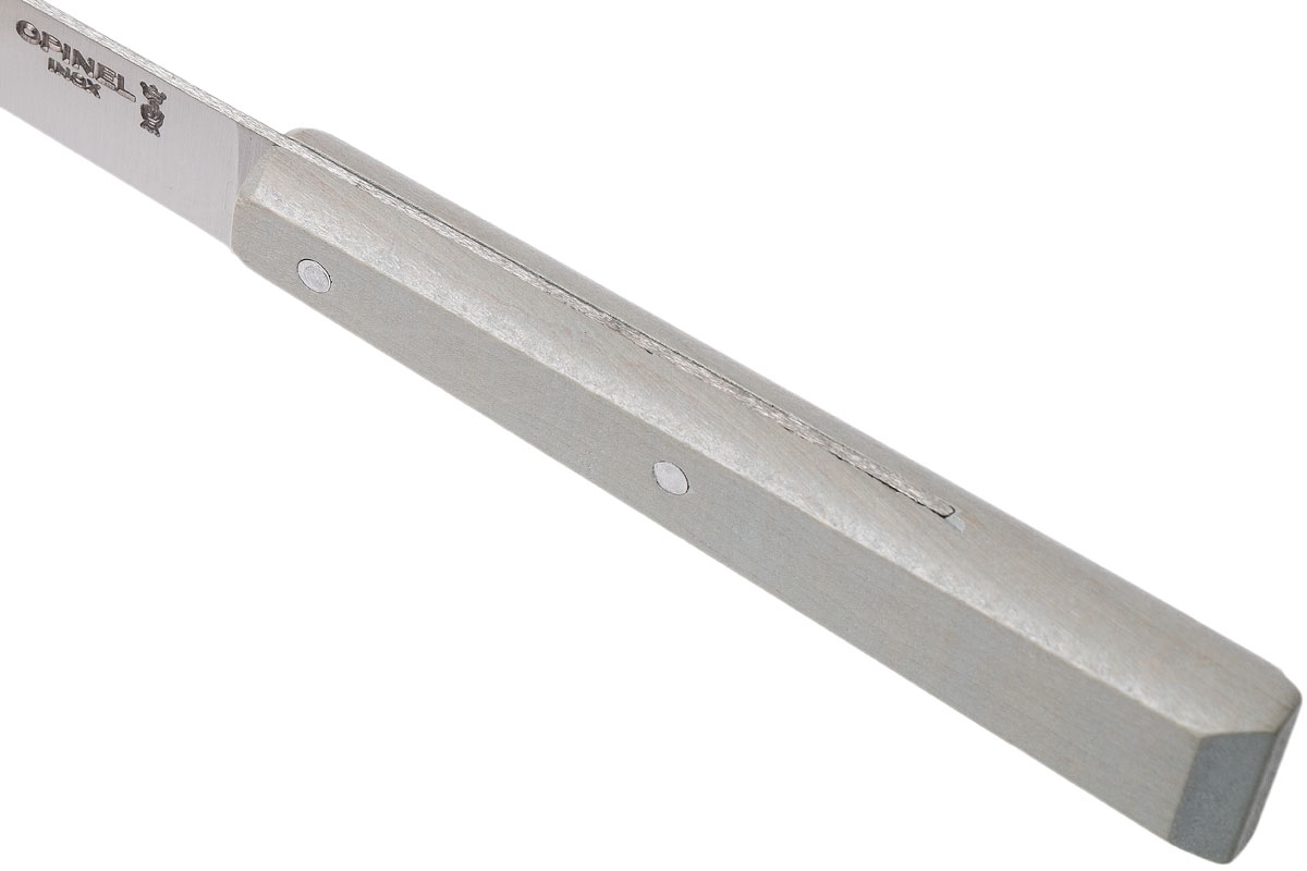 Нож столовый Opinel №125, нержавеющая сталь, серый - фото 4