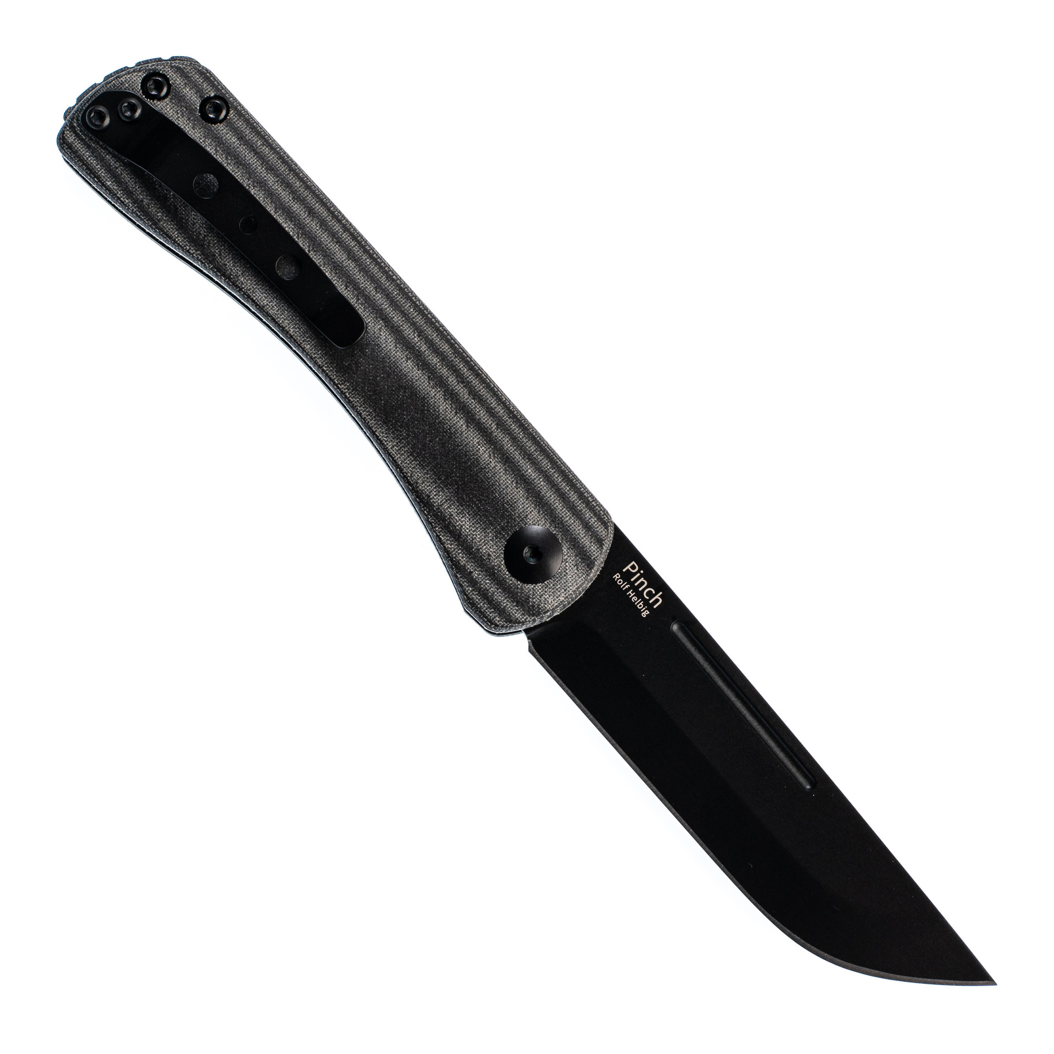 Складной нож Kizer Pinch, сталь N690, рукоять Black Micarta - фото 3