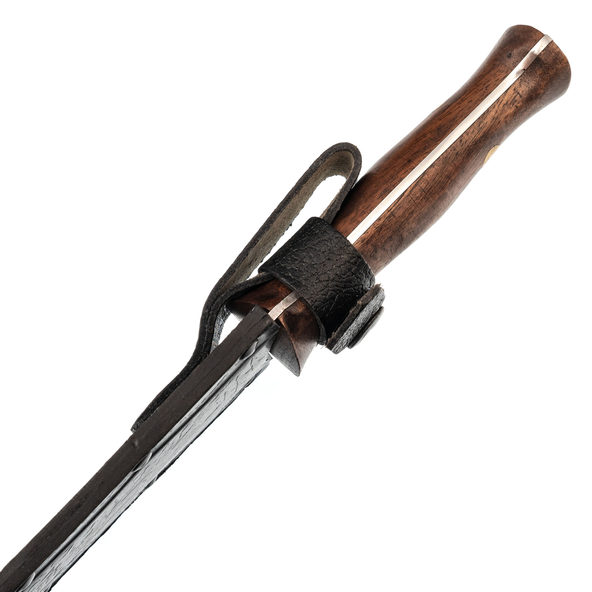 Нож Альпинист, сталь 65х13, орех, Кизляр - фото 5