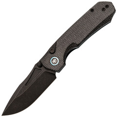 Фото Складной нож Remette Rhino, сталь Sandvik 14C28N, рукоять микарта, черный