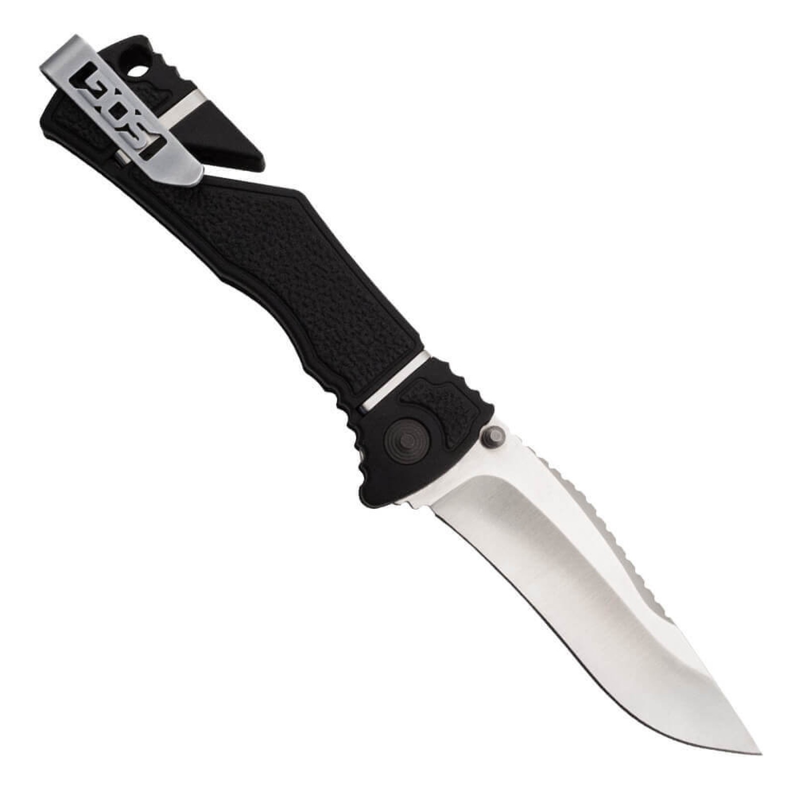фото Складной нож trident elite - sog tf101, сталь aus-8, рукоять термопластик grn с резиновыми вставками